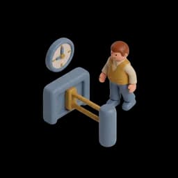 Gate hours and throughput. Generated by AI.