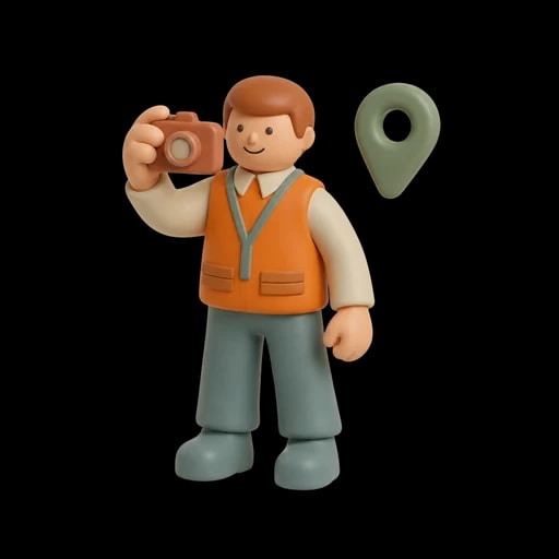 Three-dimensional illustration of an object added from the field by a crew. Generated by AI.